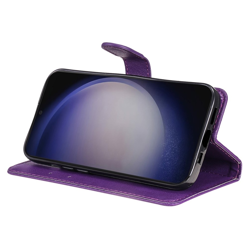 Samsung Galaxy S24 Bookcover hoesje paars