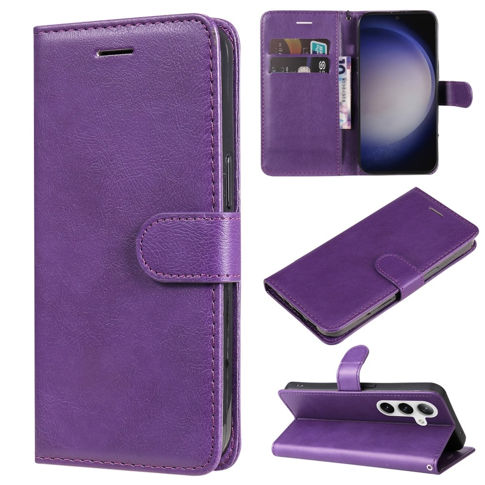 Samsung Galaxy S24 Bookcover hoesje paars