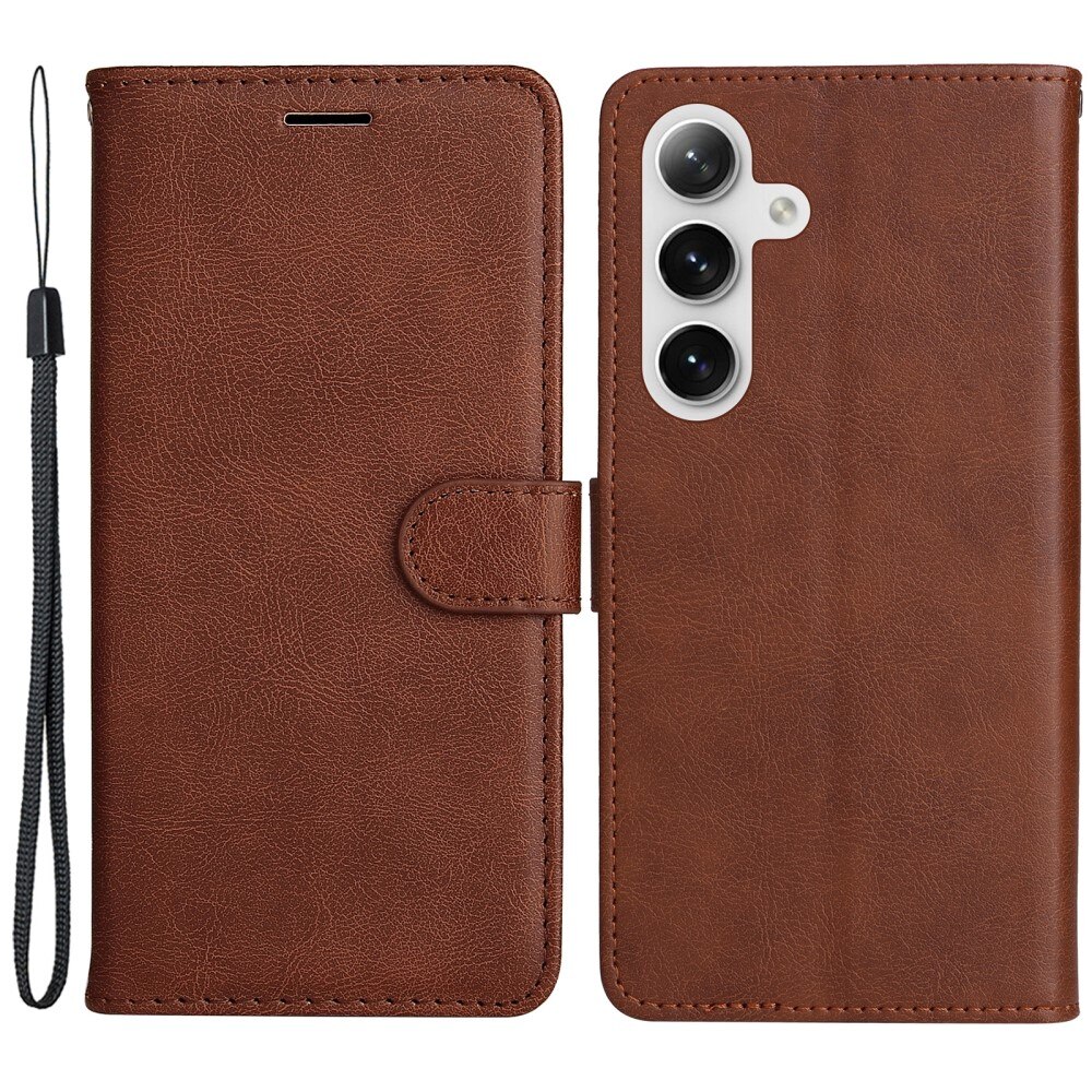 Samsung Galaxy S24 Bookcover hoesje bruin