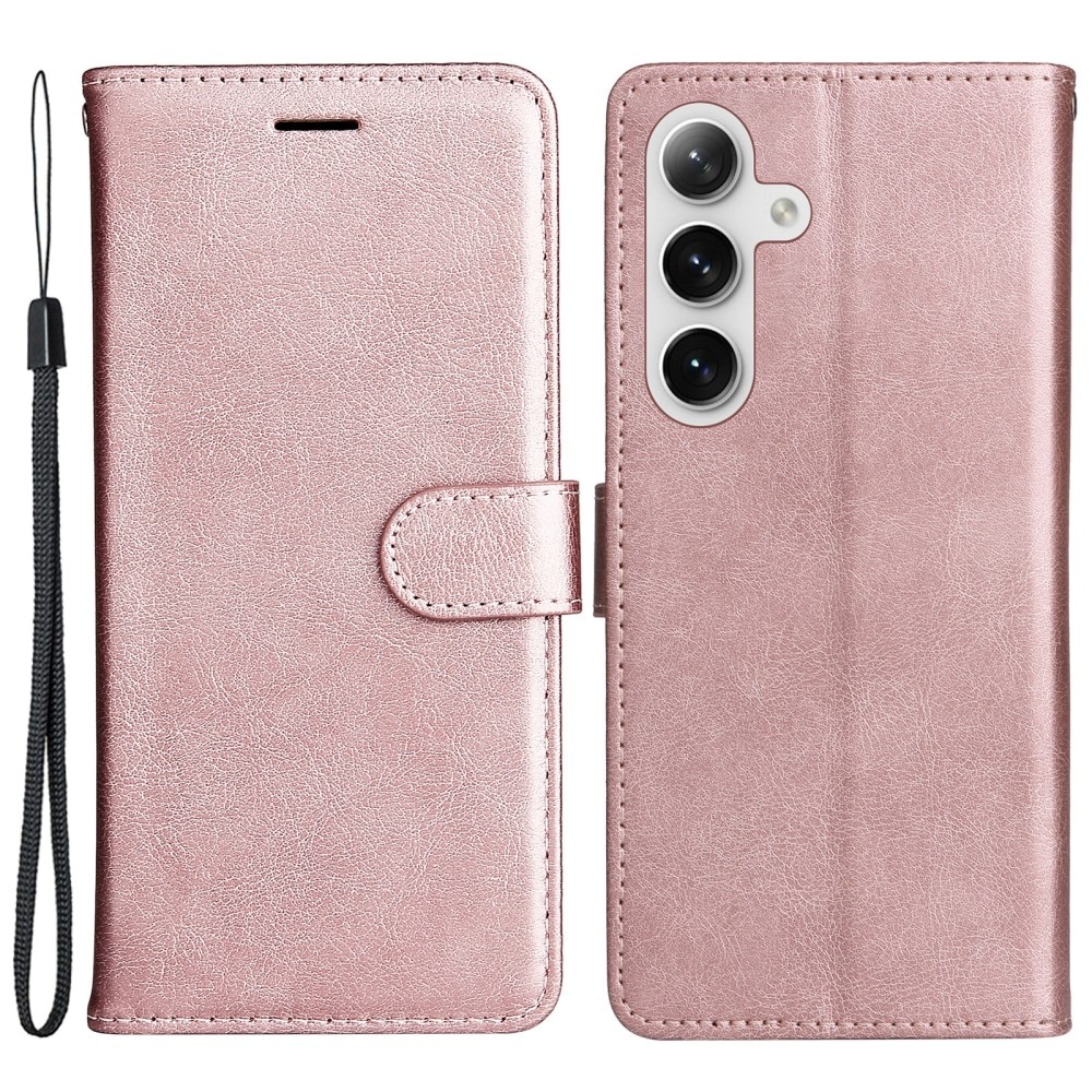 Samsung Galaxy S24 Bookcover hoesje roze