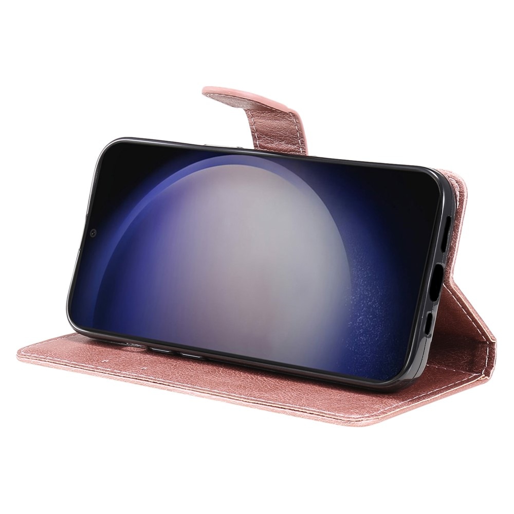 Samsung Galaxy S24 Bookcover hoesje roze