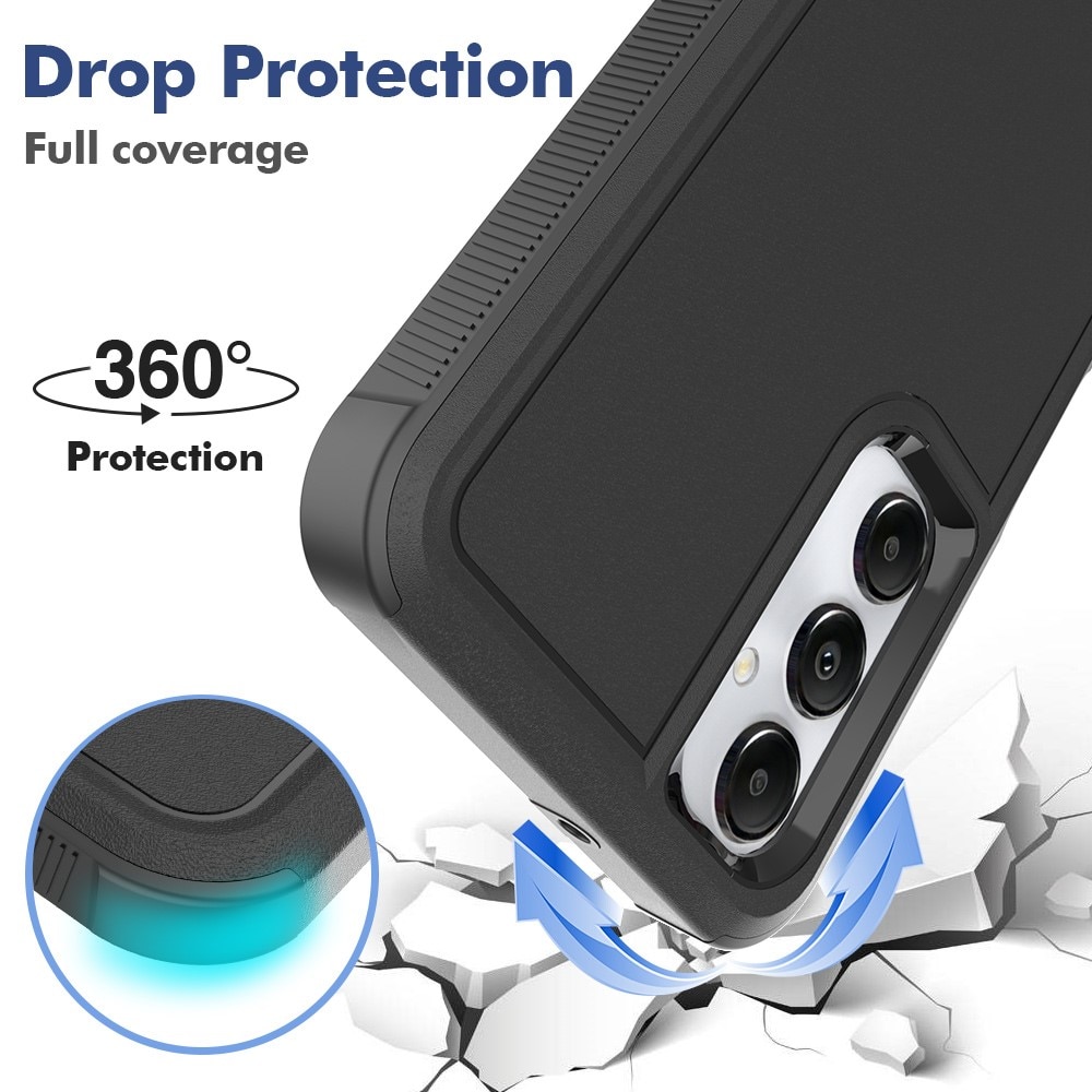 Samsung Galaxy A05s Off-road Hybridcase zwart