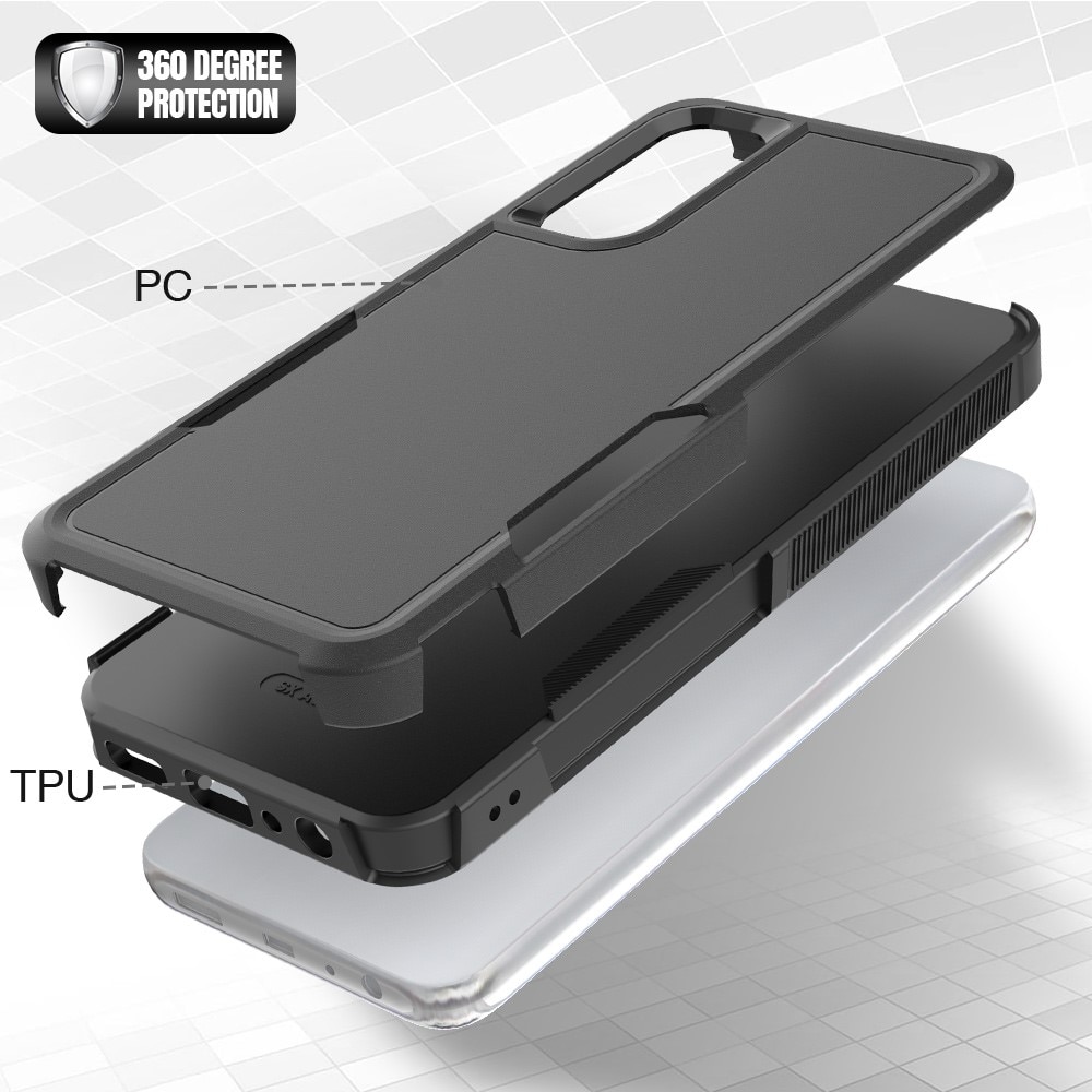 Samsung Galaxy A05s Off-road Hybridcase zwart