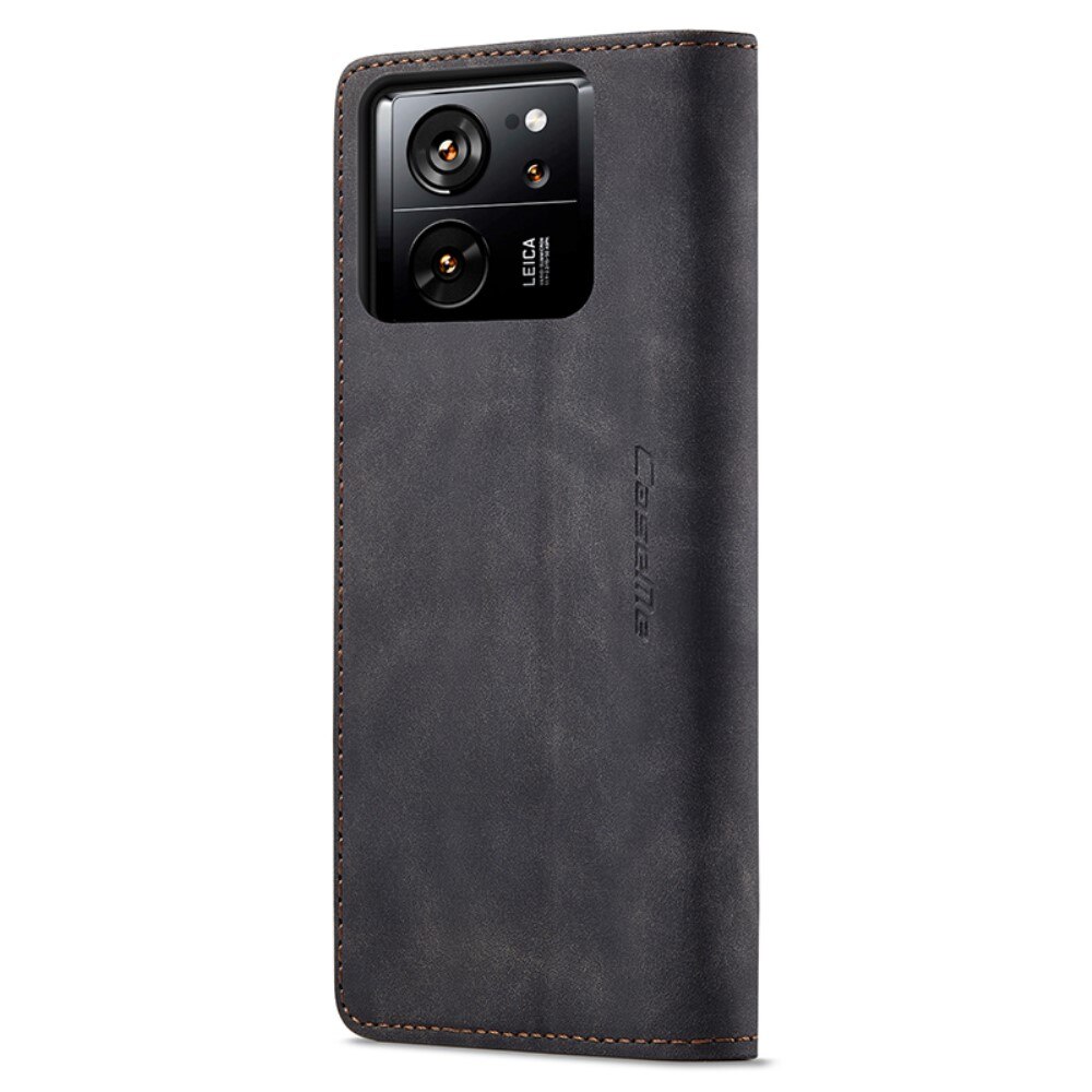 Slim Bookcover Hoesje Xiaomi 13T Zwart