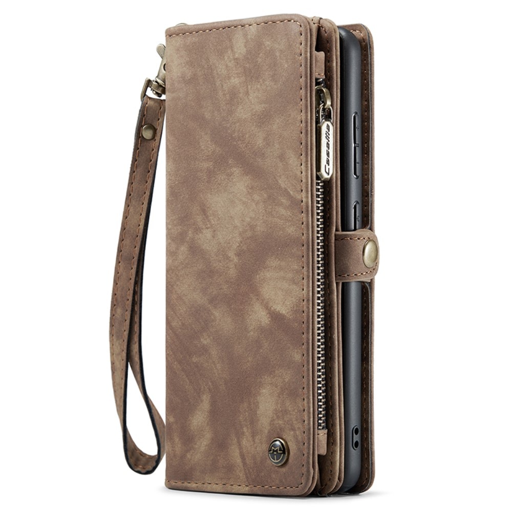 Multi-slot Hoesje Samsung Galaxy S23 FE Bruin
