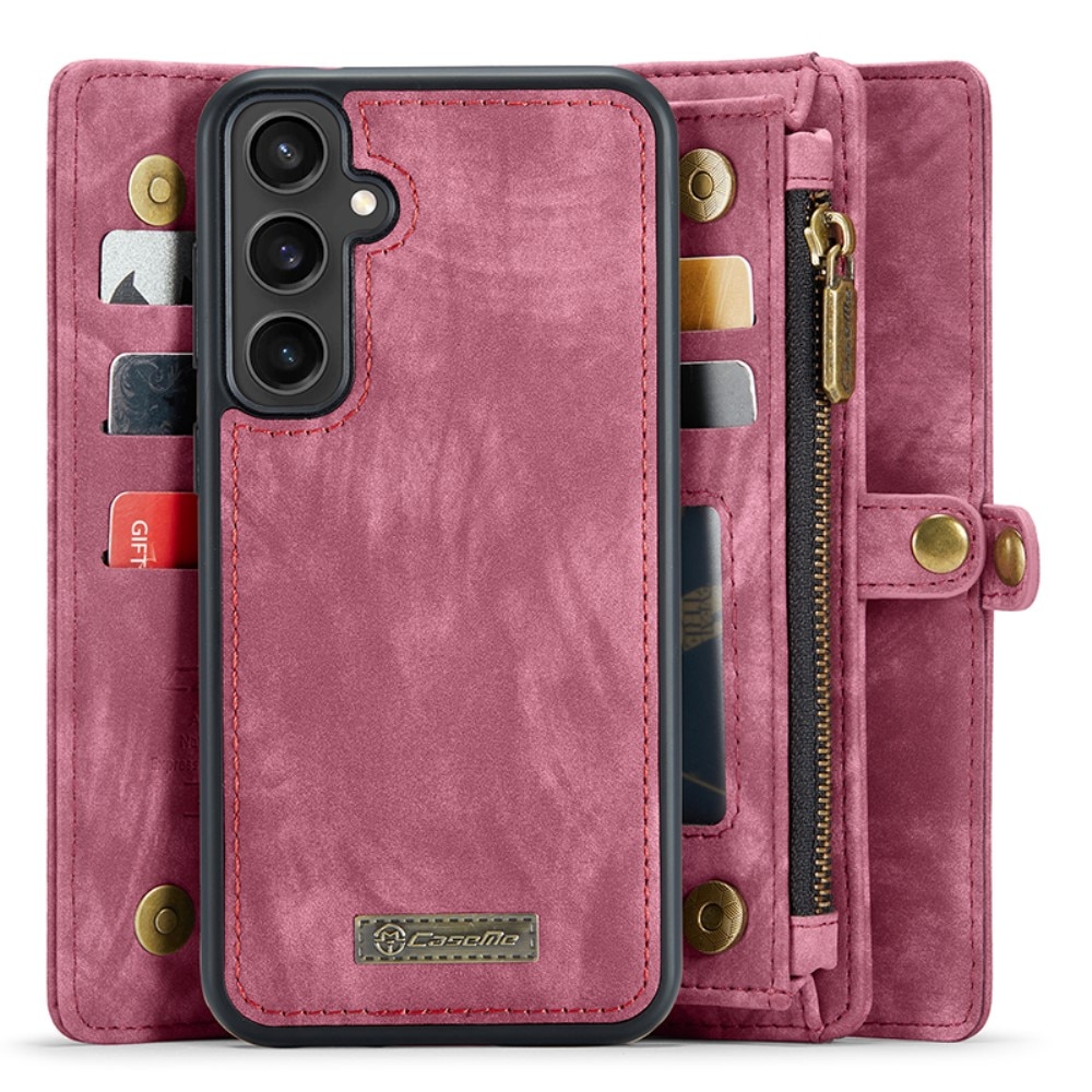 Multi-slot Hoesje Samsung Galaxy S23 FE rood