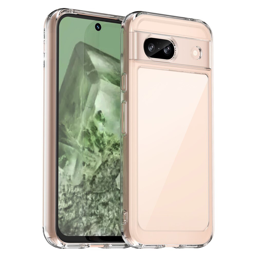 Crystal Hybrid Case Google Pixel 8a transparant