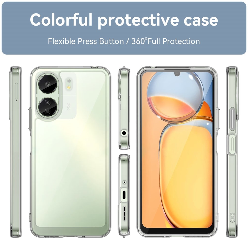 Crystal Hybrid Case Xiaomi Redmi 13C transparant
