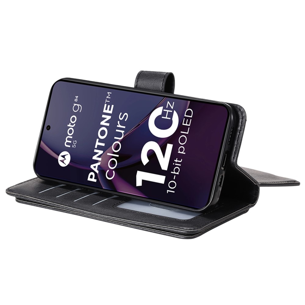 Motorola Moto G84 Smartphonehoesje Multi-slot, zwart