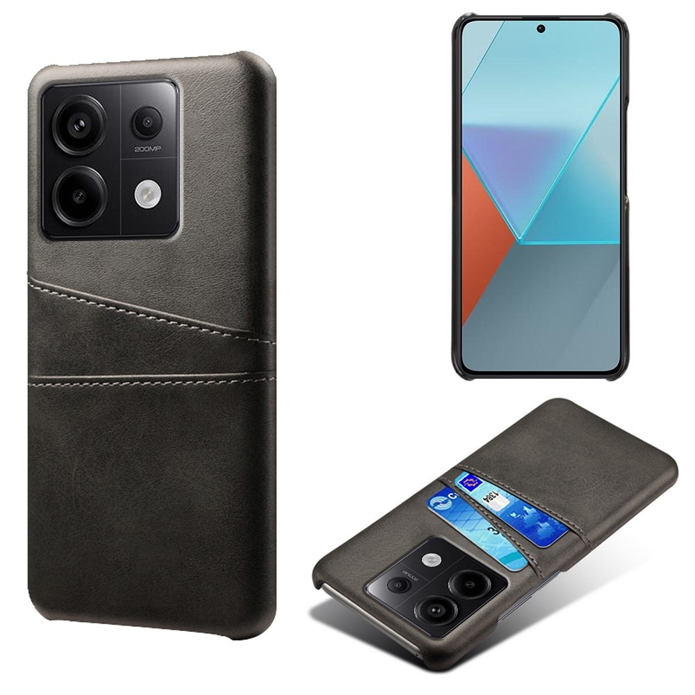 Card Slots Case Xiaomi Redmi Note 13 Pro zwart