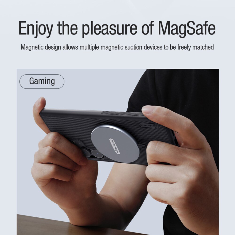 Frosted Shield MagSafe Samsung Galaxy S24 Ultra Zwart