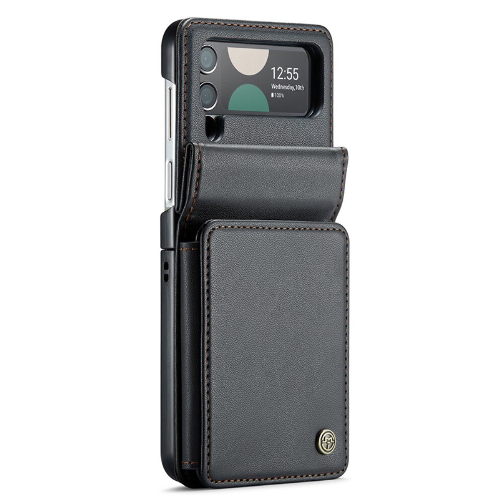 RFID blocking Portemonnee hoesje Samsung Galaxy Z Flip 3 zwart