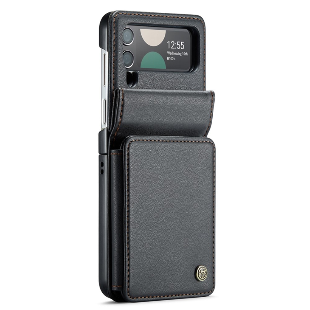 RFID blocking Portemonnee hoesje Samsung Galaxy Z Flip 4 zwart