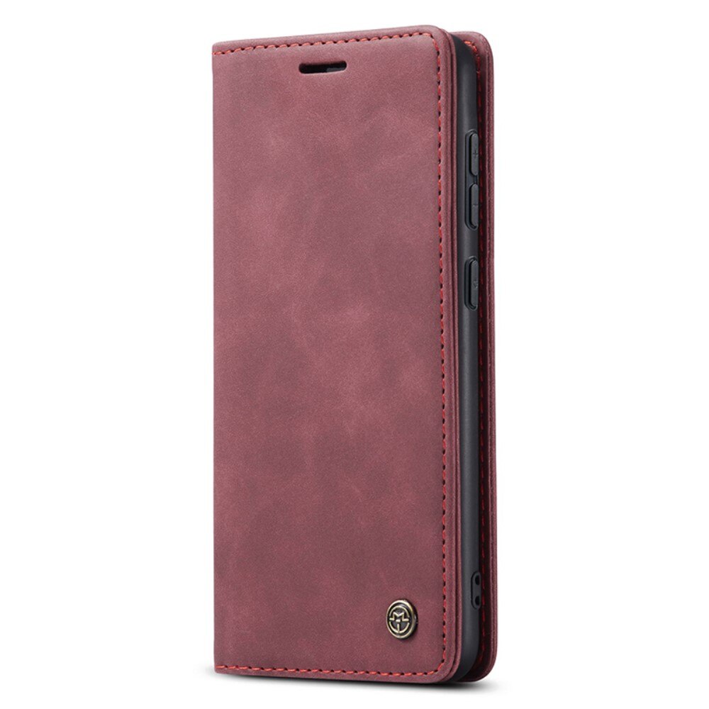Slim Bookcover Hoesje Samsung Galaxy S24 Plus Rood