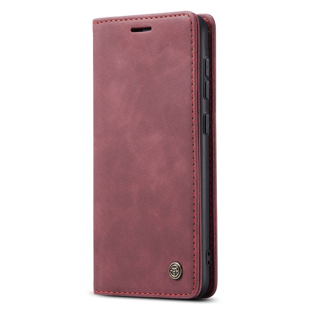 Slim Bookcover hoesje Samsung Galaxy S24 Plus rood