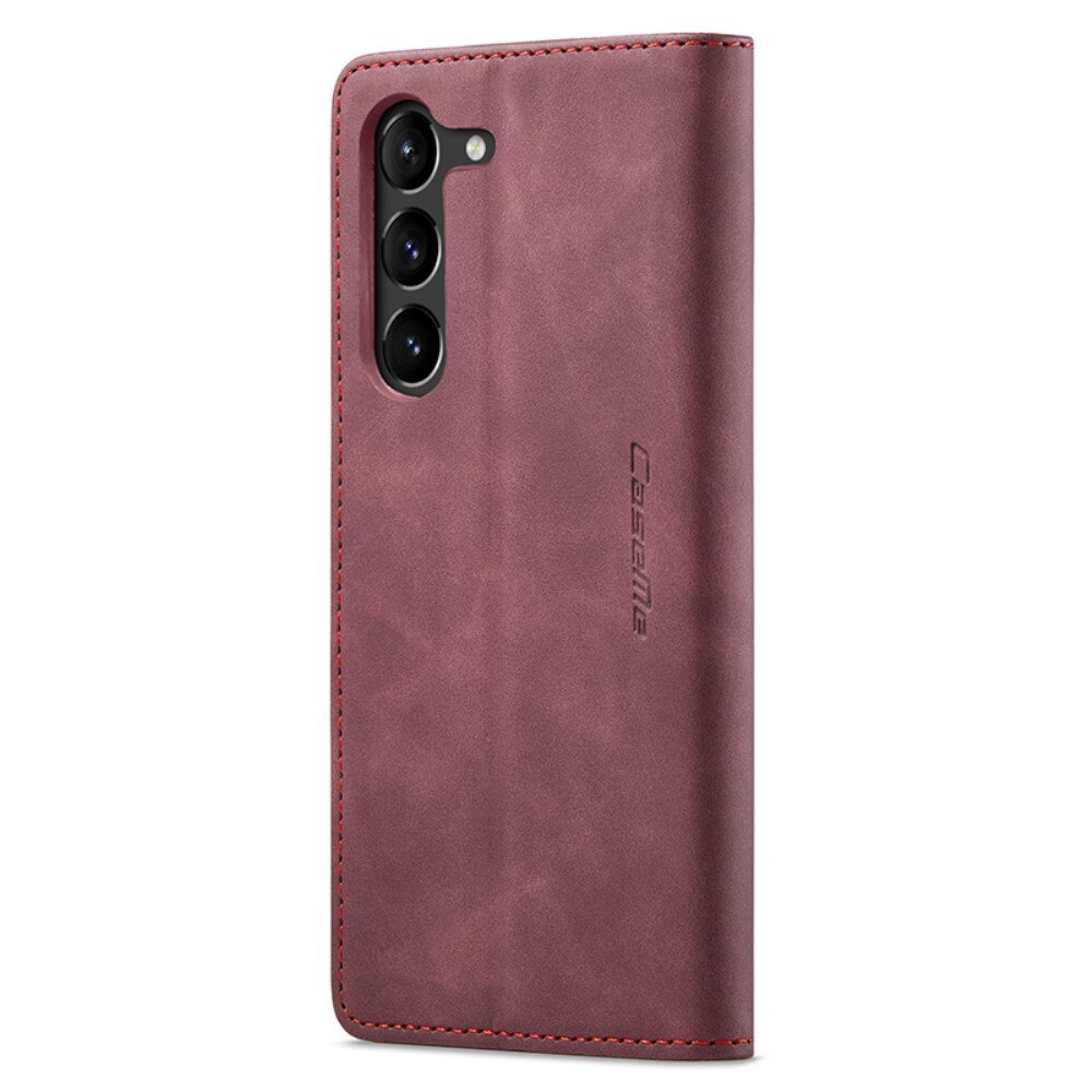 Slim Bookcover Hoesje Samsung Galaxy S24 Plus Rood