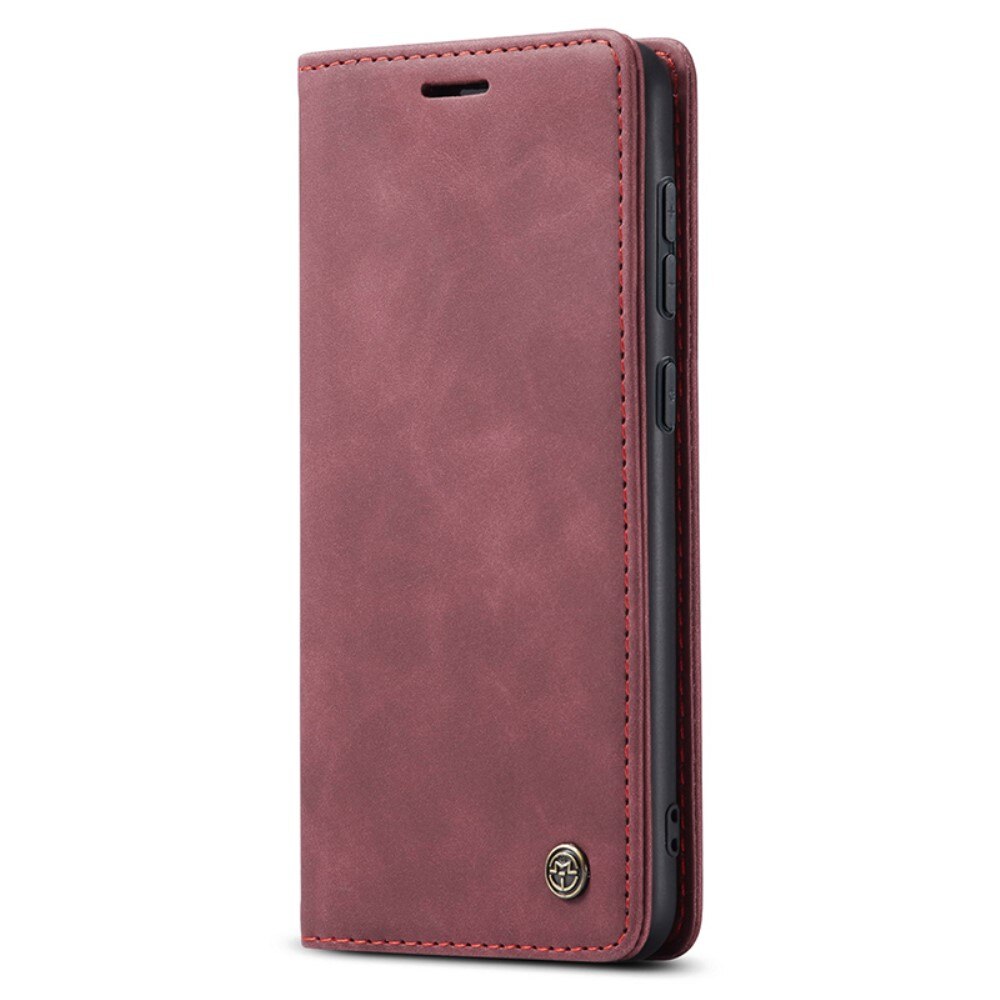 Slim Bookcover hoesje Samsung Galaxy S24 rood