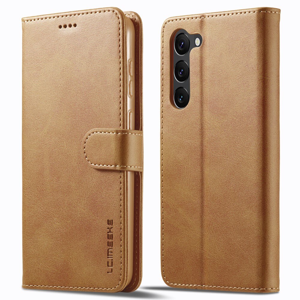 Bookcover hoesje Samsung Galaxy S24 cognac