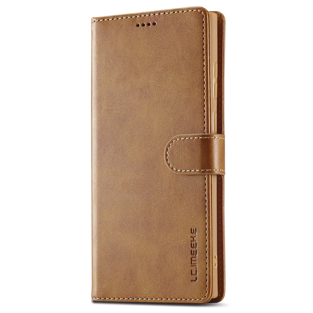 Bookcover hoesje Samsung Galaxy S24 Ultra cognac