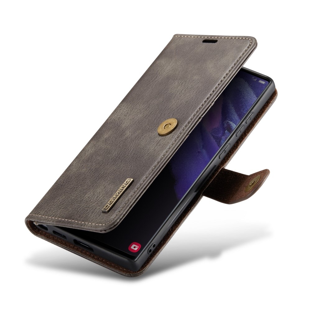 Magnet Wallet Samsung Galaxy S24 Ultra Brown