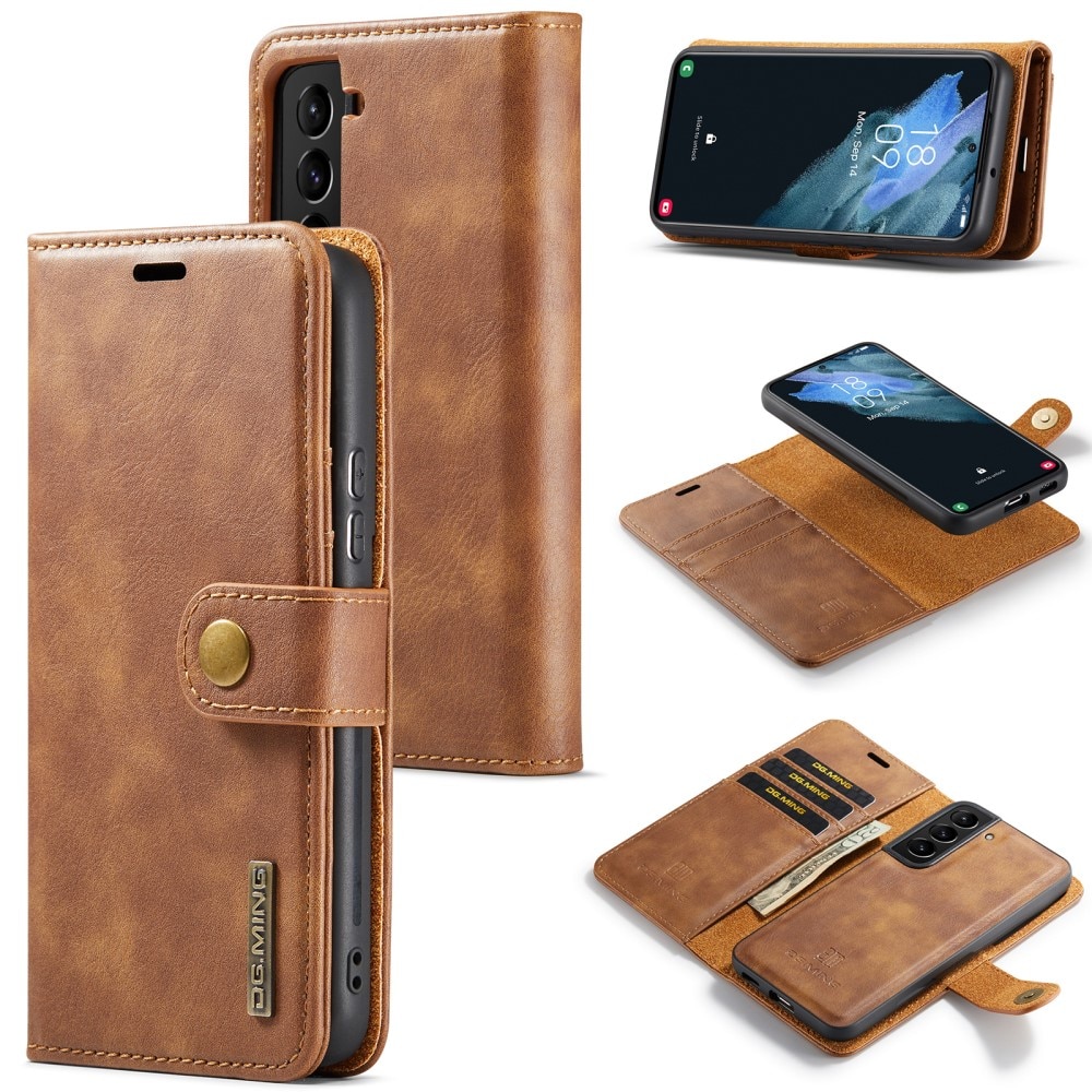 Magnet Wallet Samsung Galaxy S24 Cognac