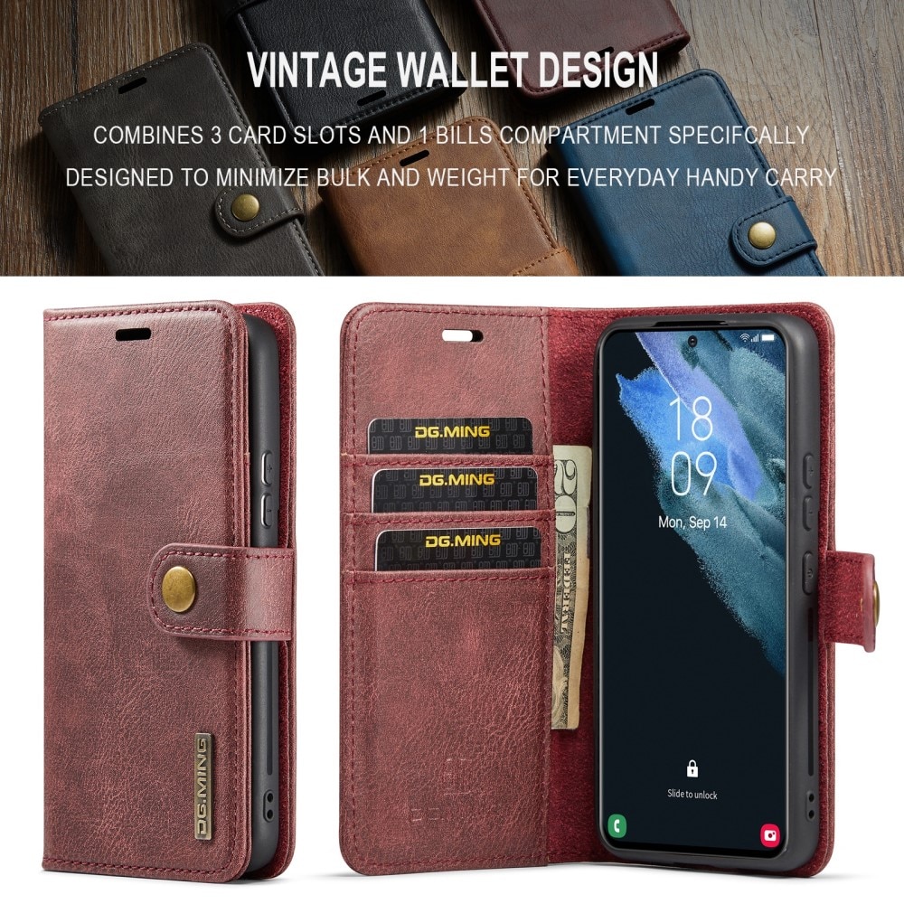 Magnet Wallet Samsung Galaxy S24 Red