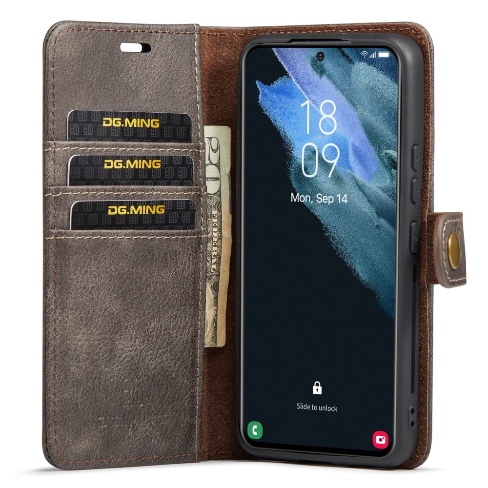 Magnet Wallet Samsung Galaxy S24 Plus Brown