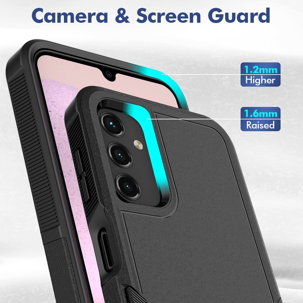 Samsung Galaxy A14 Off-road Hybridcase zwart