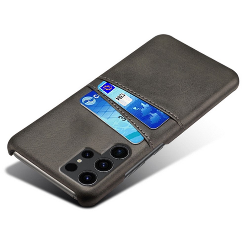 Card Slots Case Samsung Galaxy S24 Ultra zwart