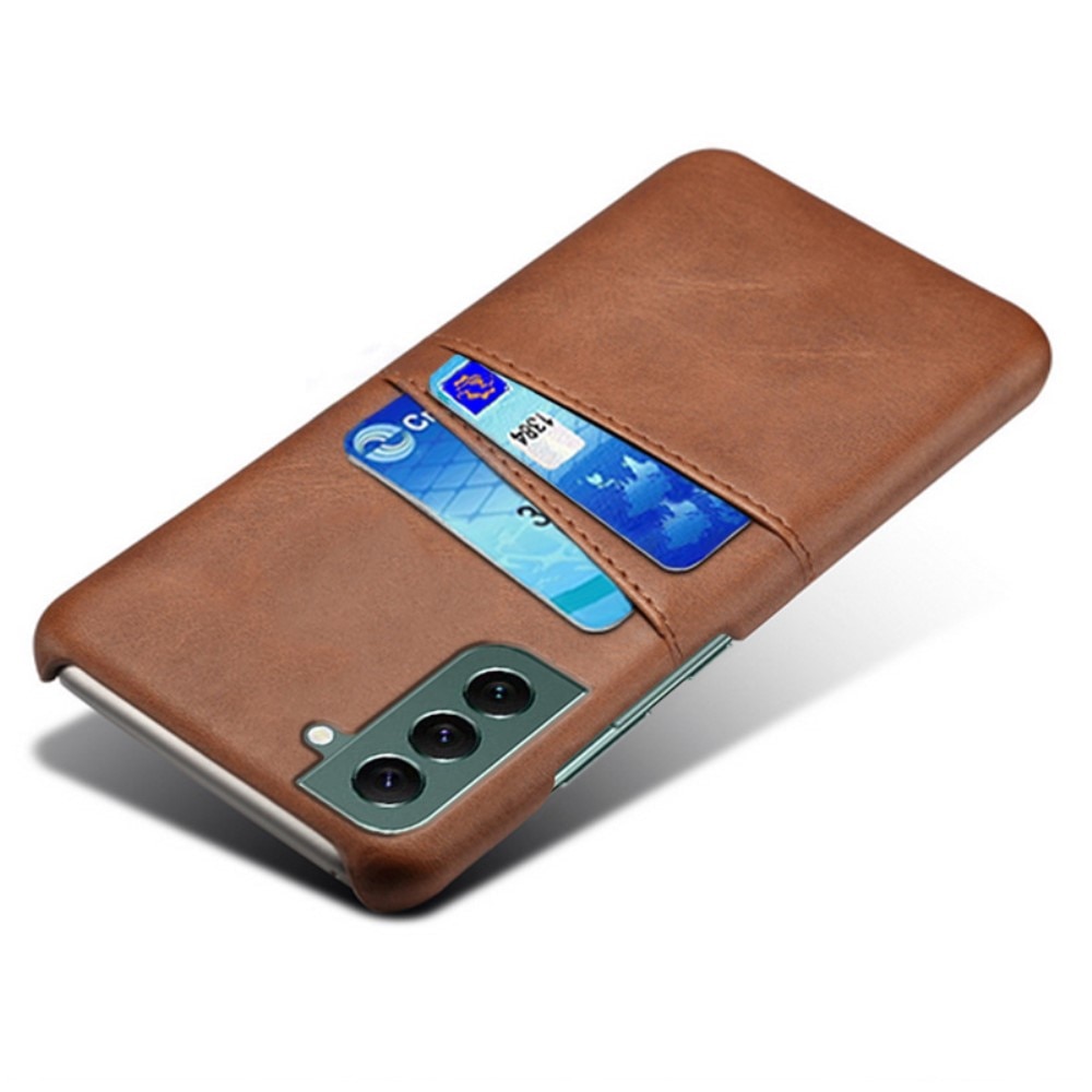 Card Slots Case Samsung Galaxy S24 Plus bruin