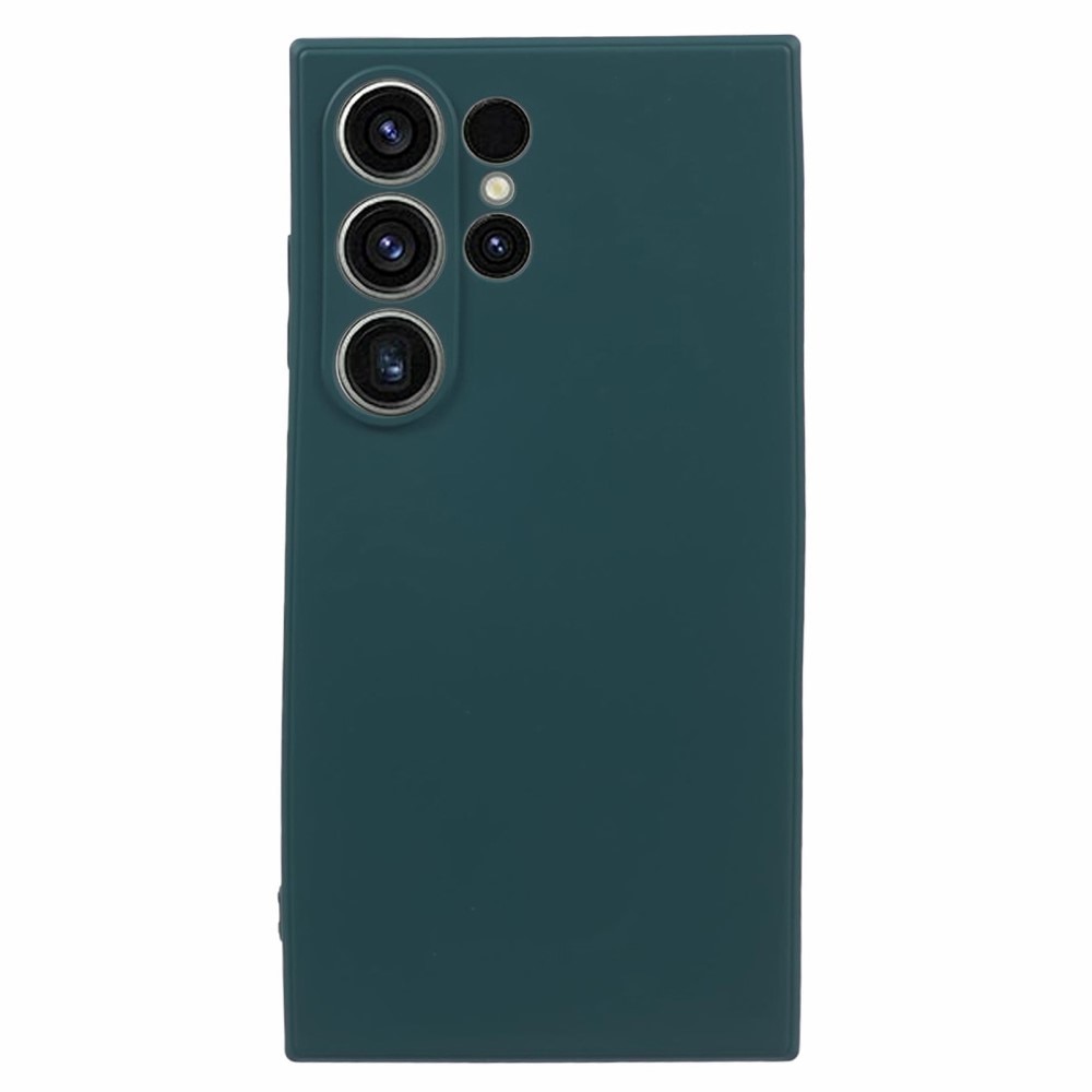 Samsung Galaxy S24 Ultra Schokbestendige TPU Case donkergroen