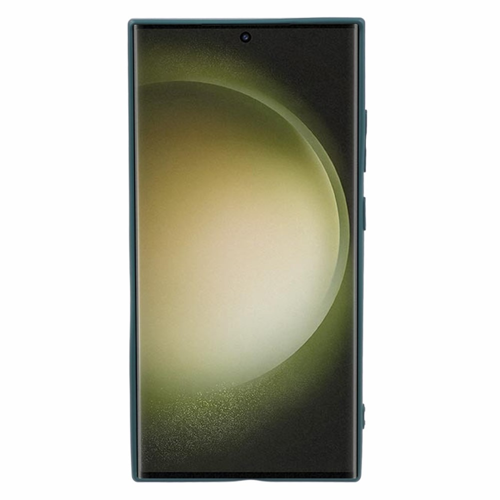 Samsung Galaxy S24 Ultra Schokbestendige TPU Case donkergroen