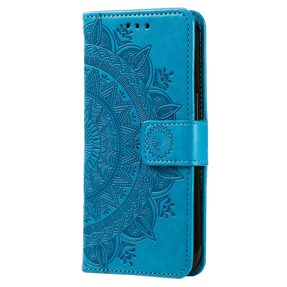 Xiaomi Redmi 13C Leren Mandalahoesje blauw