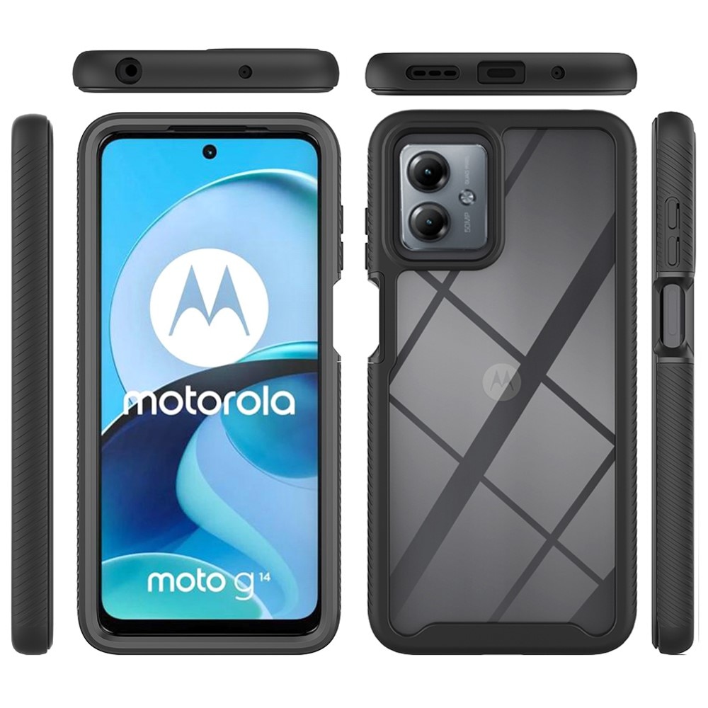 Motorola Moto G14 Full Protection Case zwart