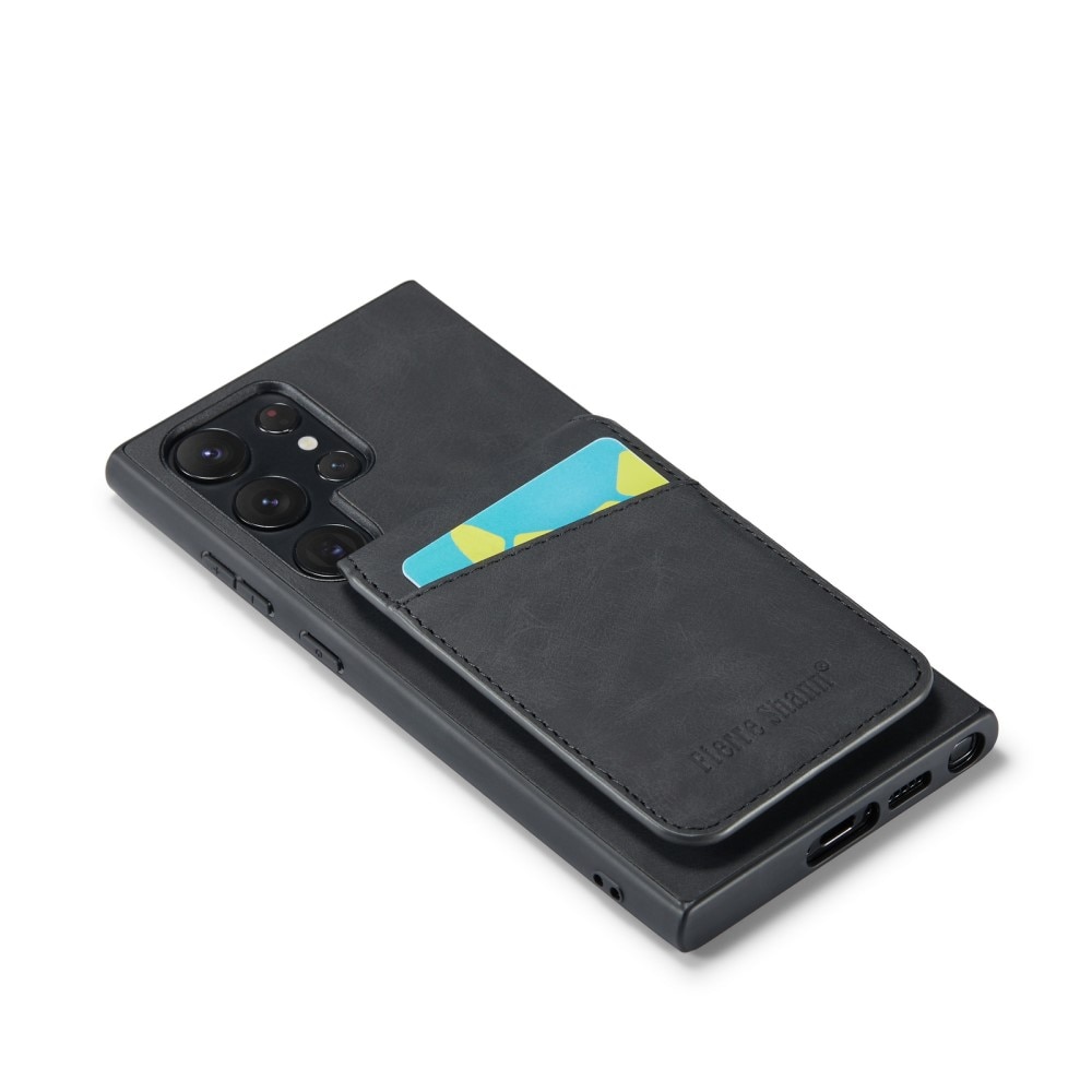 RFID blocking Multi-slot hoesje Samsung Galaxy S24 Ultra zwart