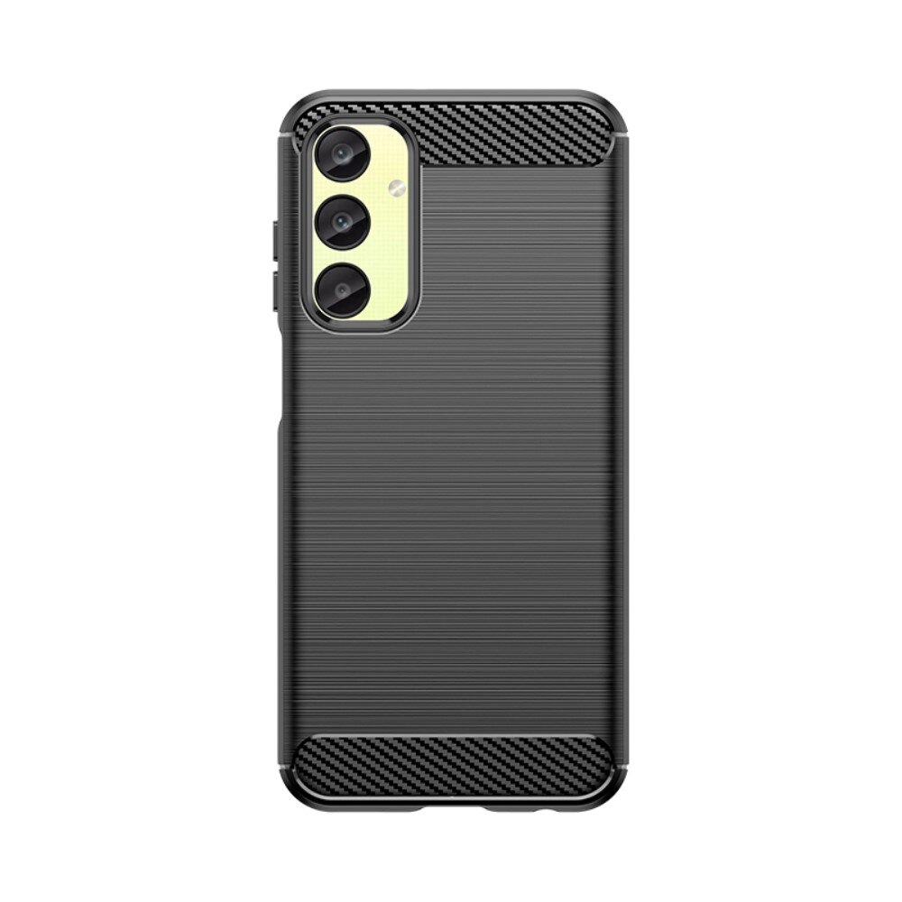 Hoesje TPU Brushed Samsung Galaxy A25 Zwart