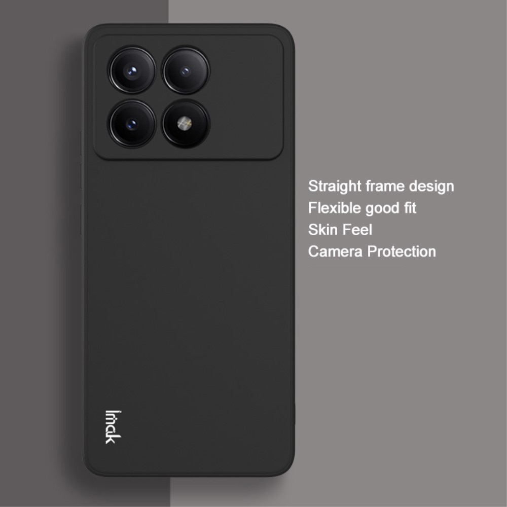 Frosted TPU Case Xiaomi Poco X6 Pro zwart