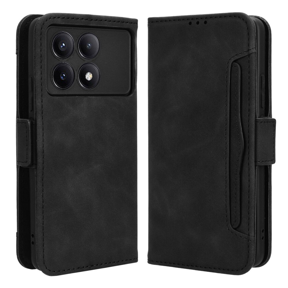 Xiaomi Poco X6 Pro Multi Bookcover hoesje zwart