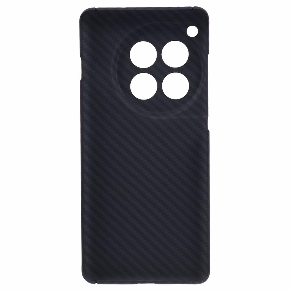 OnePlus 12 Slim Telefoonhoesje Aramide Vezels zwart