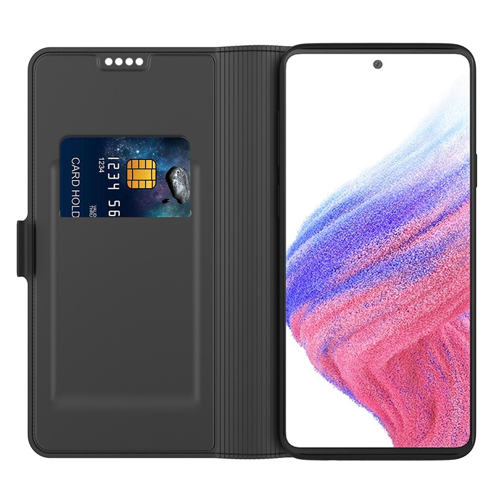 Slim Card Wallet Samsung Galaxy S24 zwart