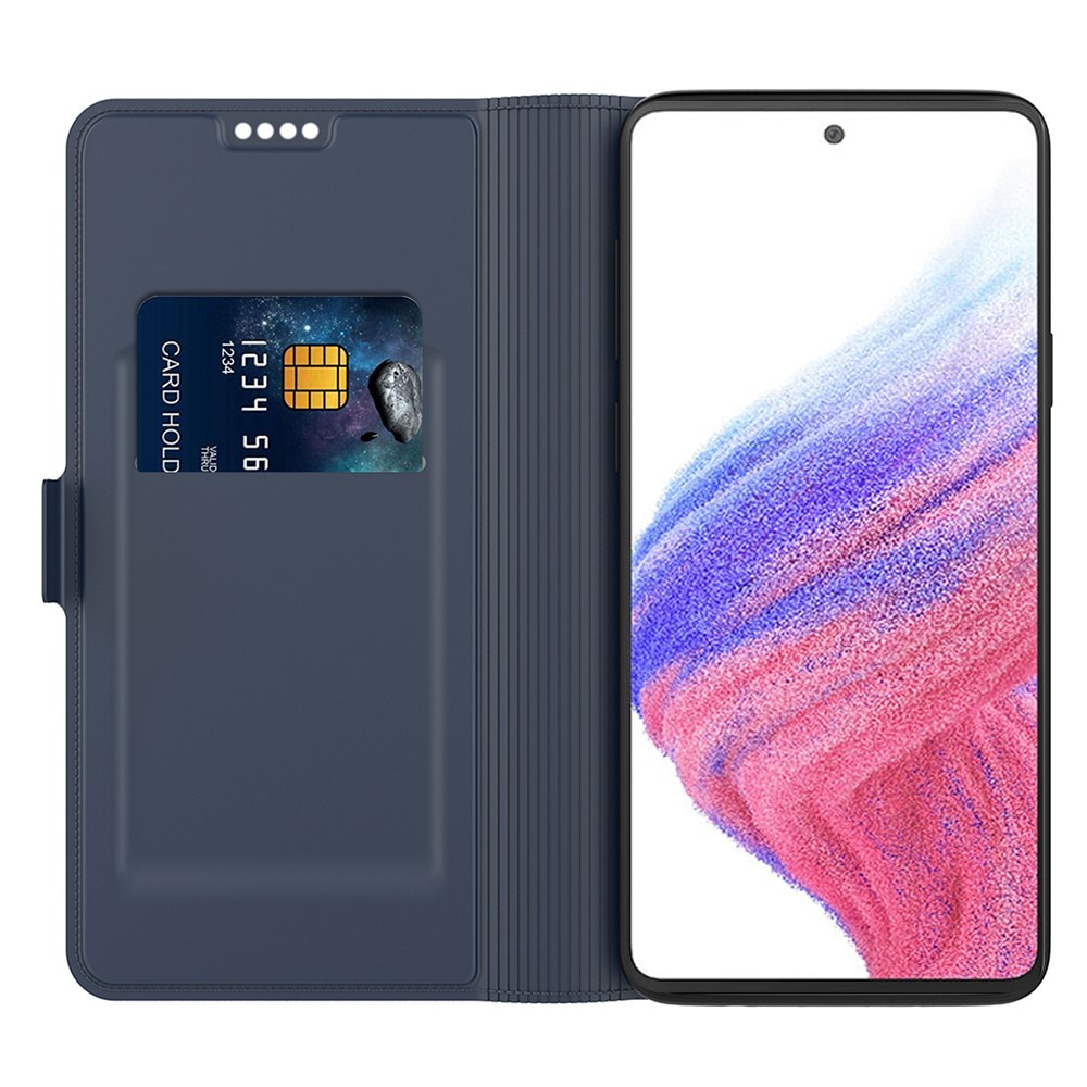 Slim Card Wallet Samsung Galaxy S24 blauw