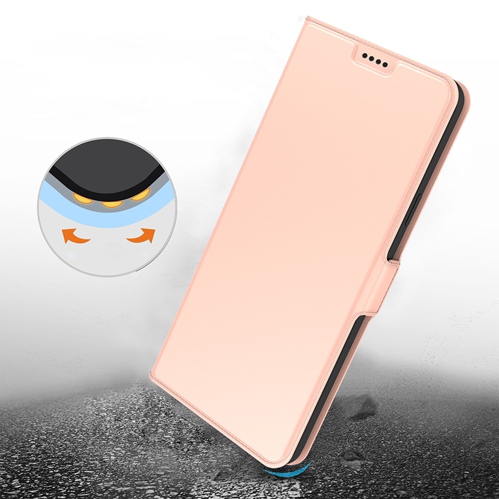 Slim Card Wallet Samsung Galaxy S24 rosé goud