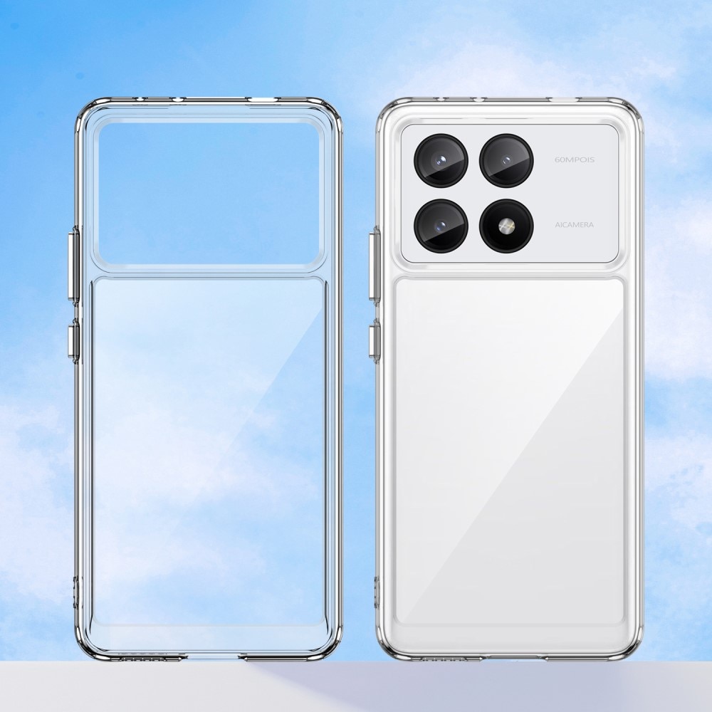 Hybridcase Xiaomi Poco X6 Pro transparant