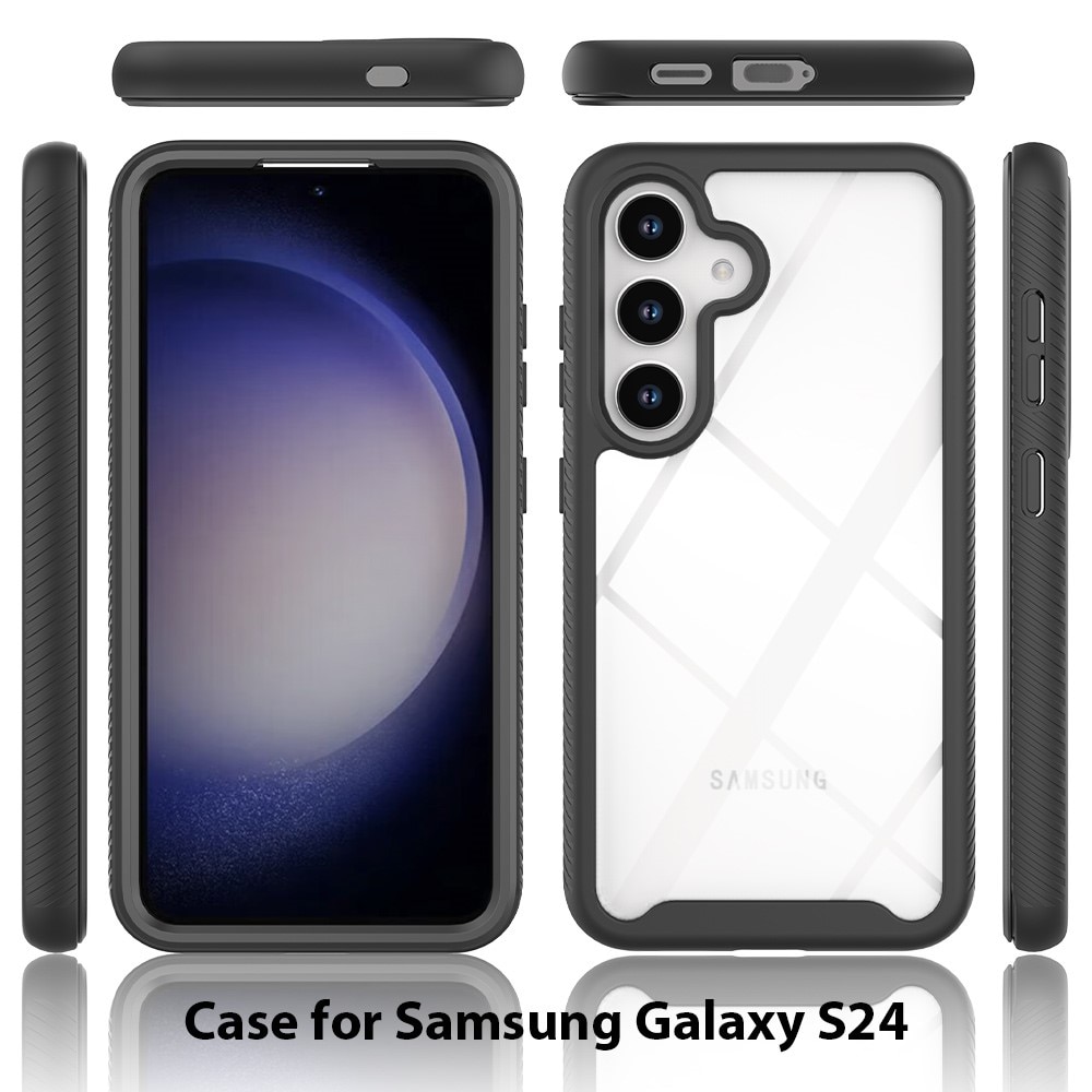 Samsung Galaxy S24 Full Cover Case zwart