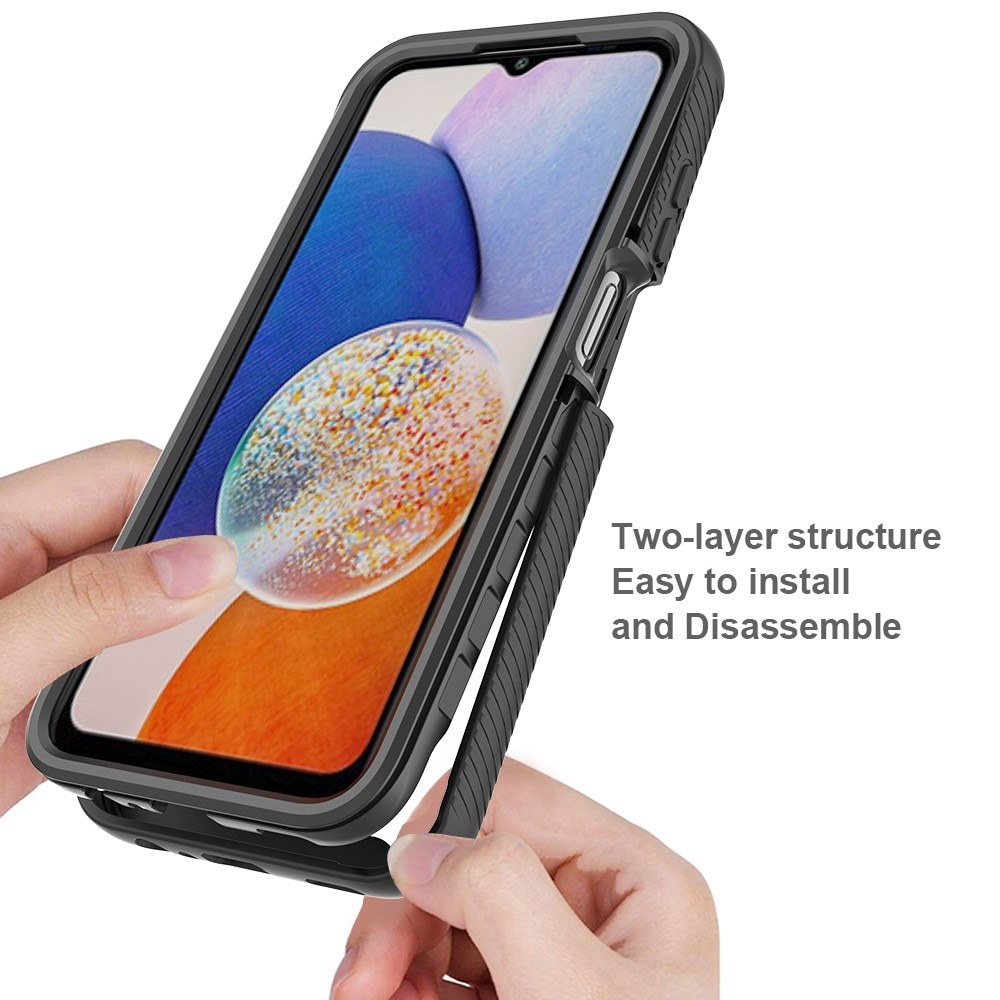 Samsung Galaxy A15 Full Cover Case zwart