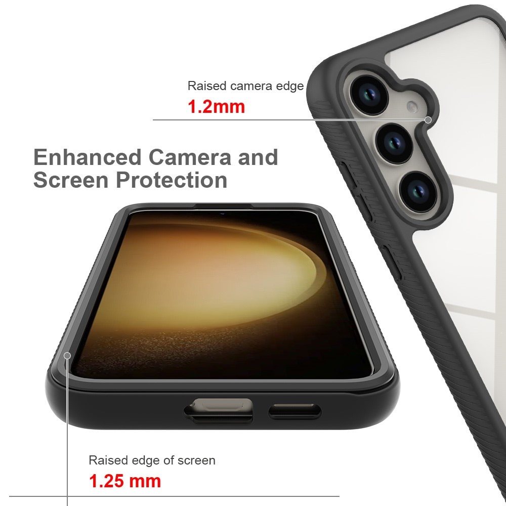Samsung Galaxy S24 Plus Full Cover Case zwart