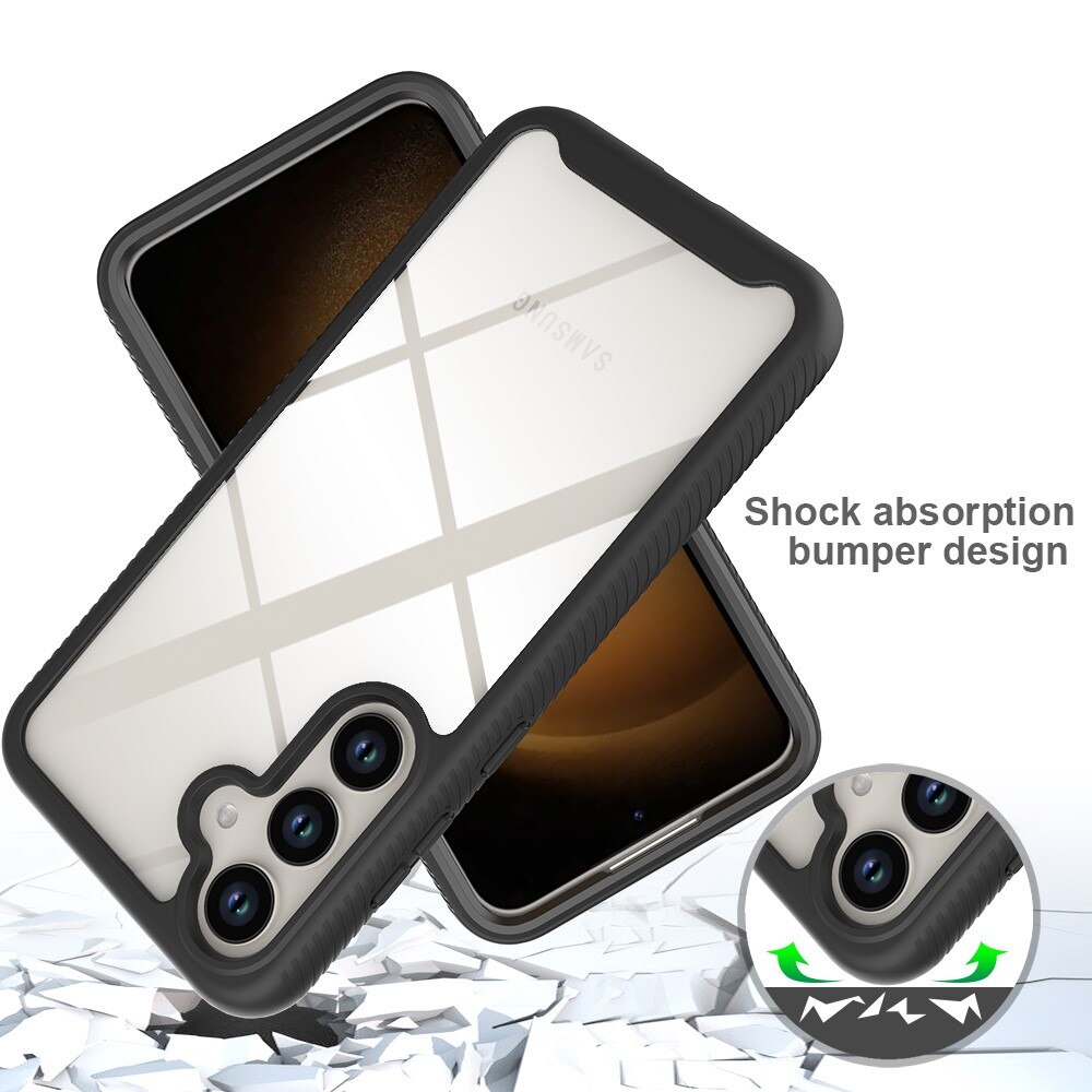 Samsung Galaxy S24 Plus Full Cover Case zwart