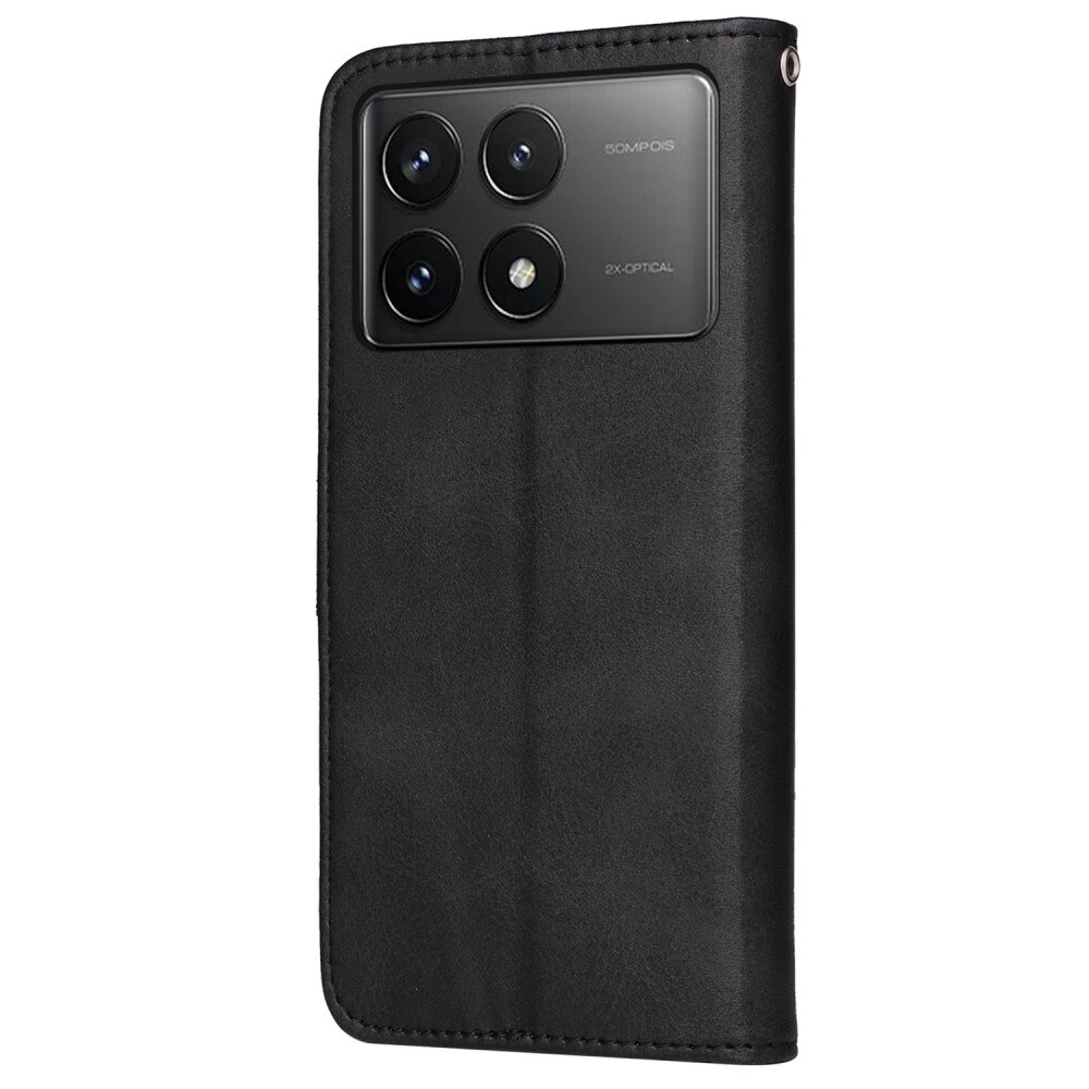 Xiaomi Poco X6 Pro Bookcover hoesje zwart