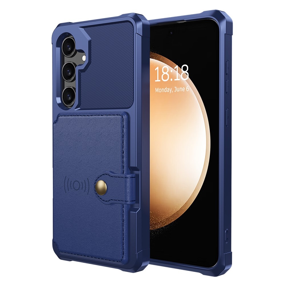 Samsung Galaxy S24 Tough Multi-slot Case blauw