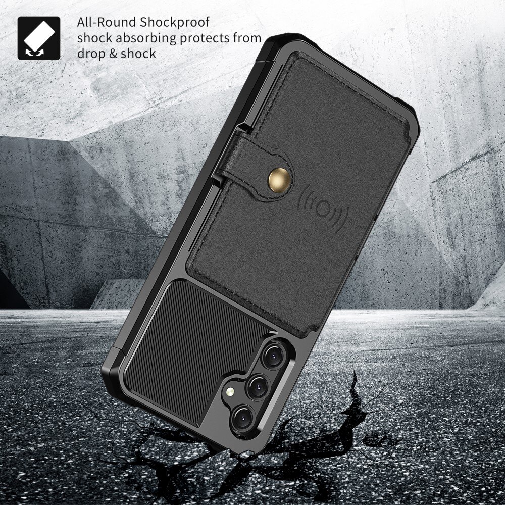 Samsung Galaxy A15 Tough Multi-slot Case zwart